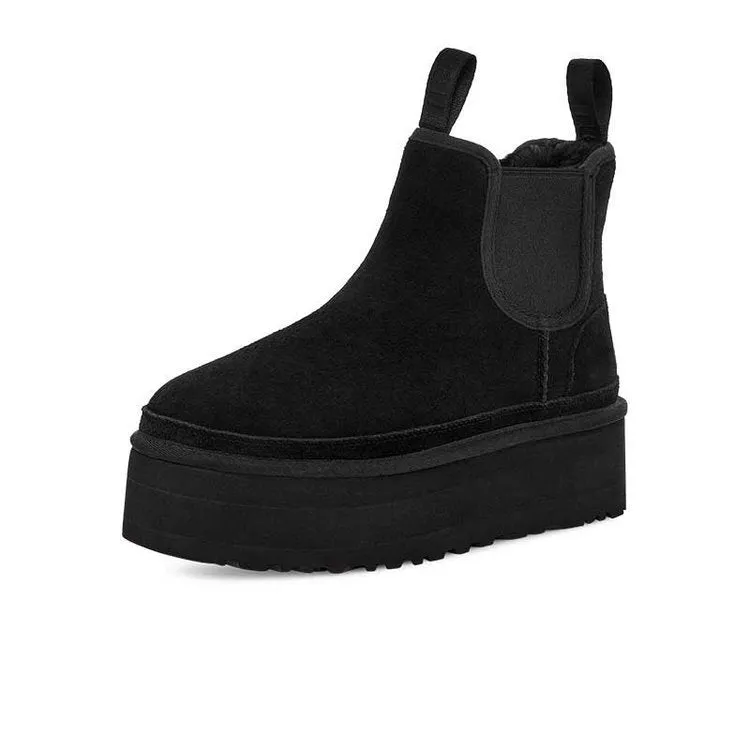 Thick Soled Classic Plush Warm Cotton Boots