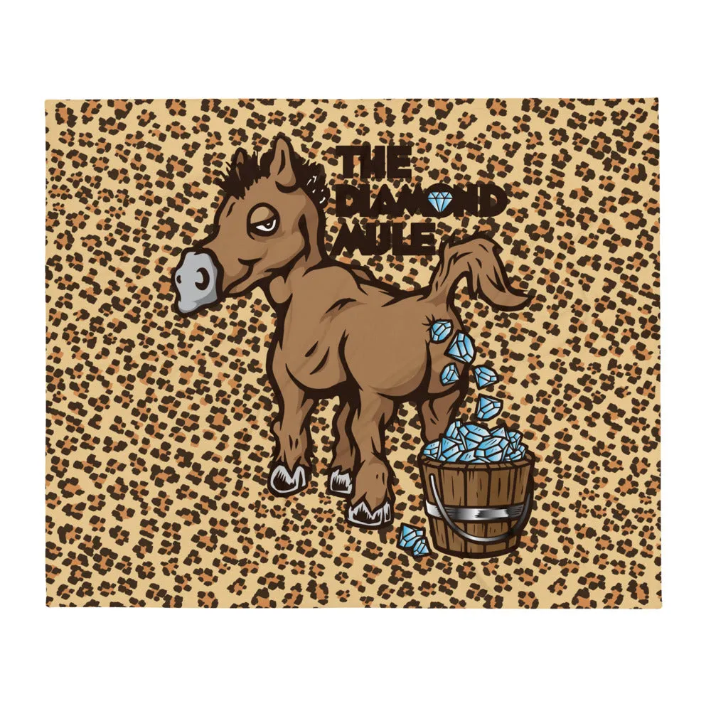 Throw Blanket - Diamond Mule