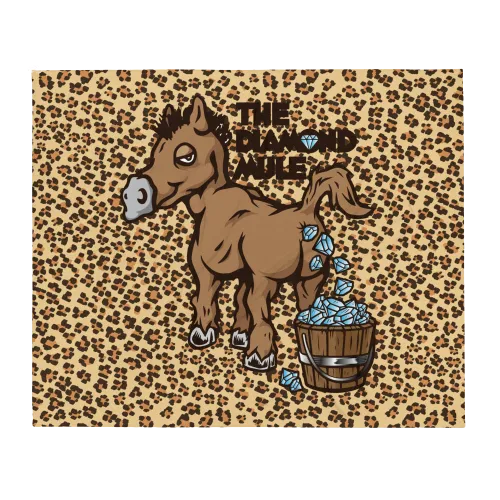 Throw Blanket - Diamond Mule