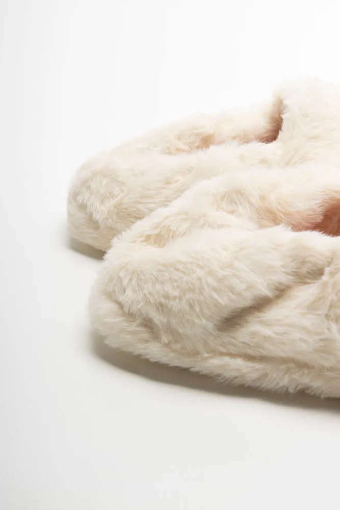 Time To ZZZ Slippers Natural