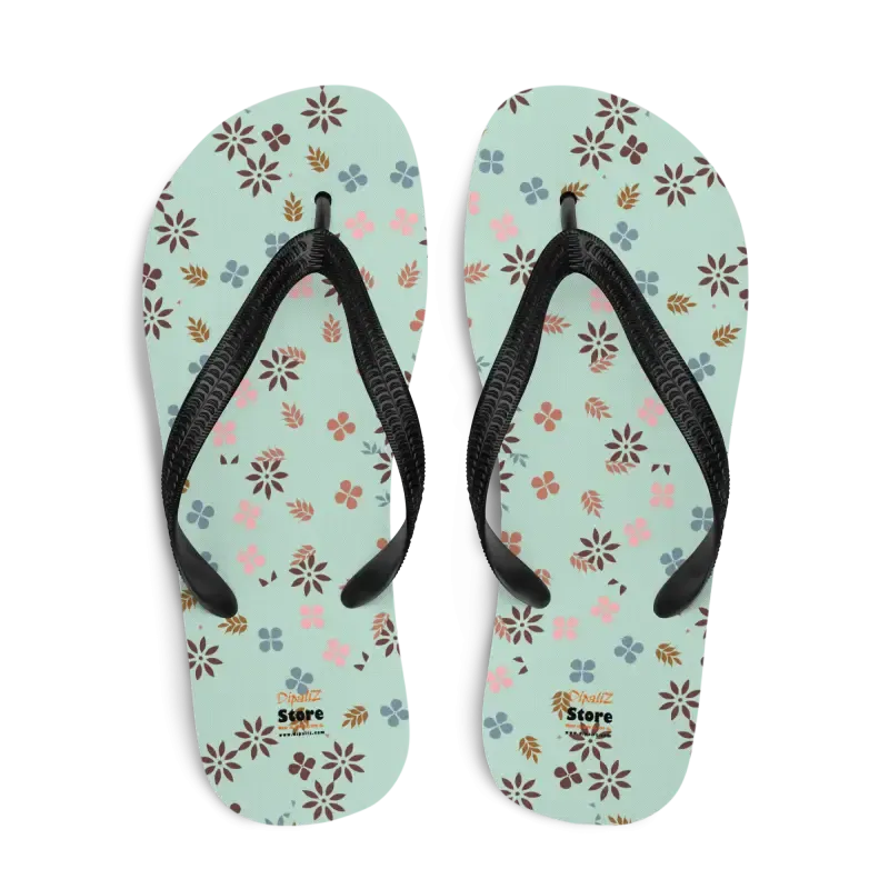 Trendy Flip Flops with Durable Rubber Sole Comfort