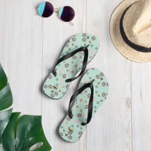 Trendy Flip Flops with Durable Rubber Sole Comfort