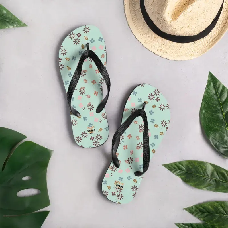 Trendy Flip Flops with Durable Rubber Sole Comfort