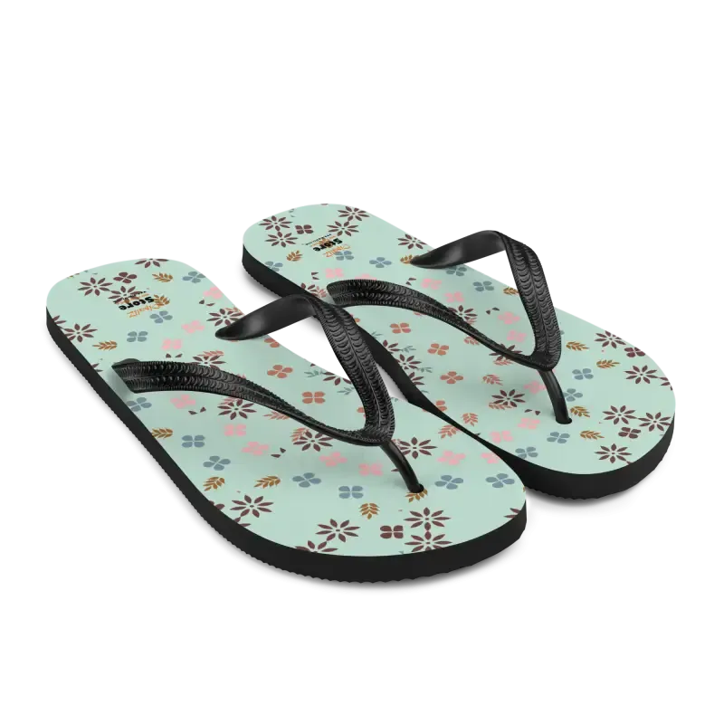 Trendy Flip Flops with Durable Rubber Sole Comfort
