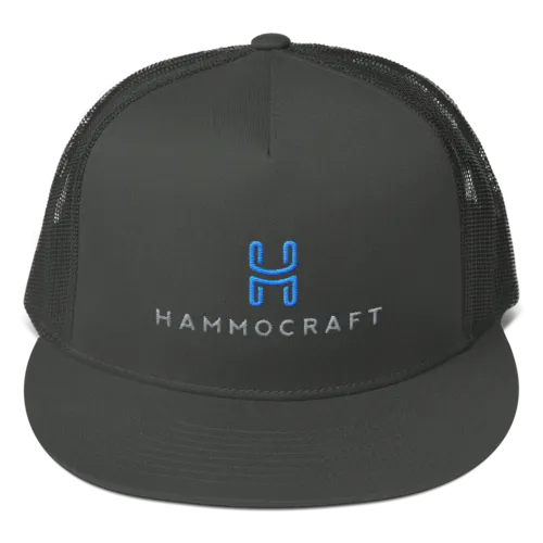 Trucker Hat-Charcoal Gray