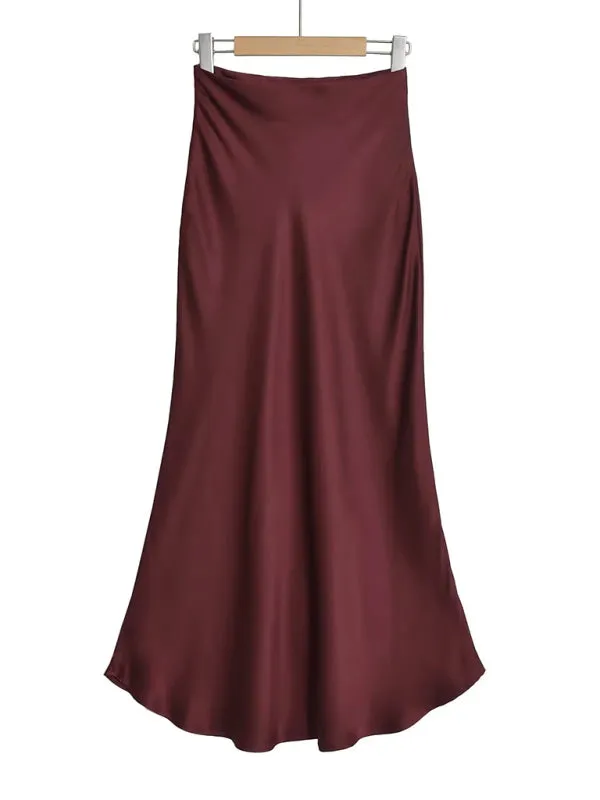 Tullulla High Waist Maxi Skirt