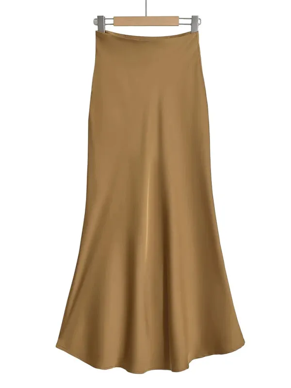 Tullulla High Waist Maxi Skirt