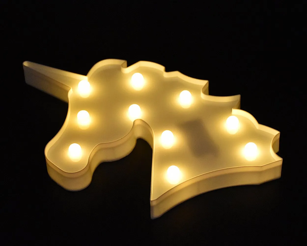 Unicorn LED Light for Bedroom Decoration - White