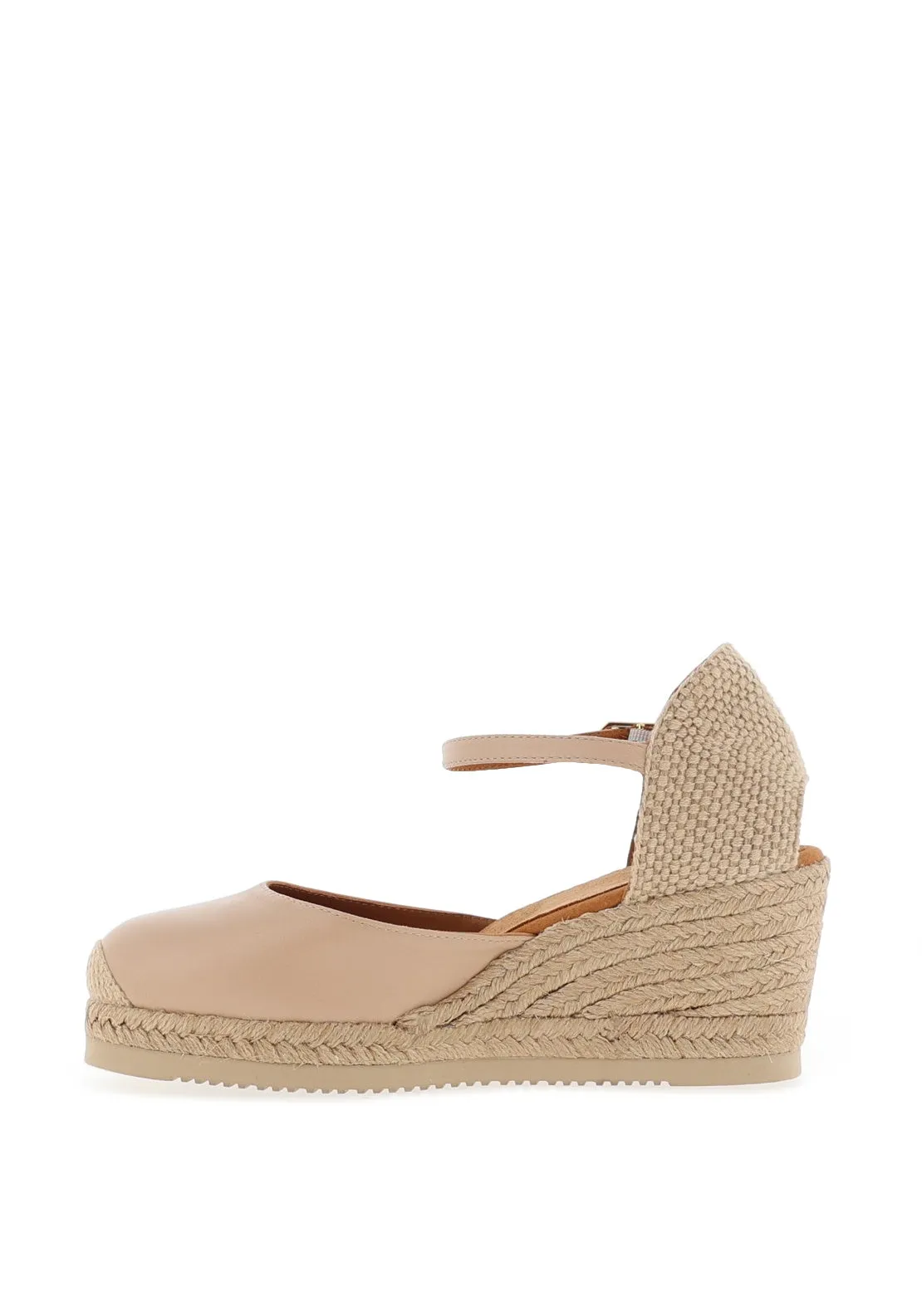 Unisa Caceres Espadrille Wedge Shoes, Skin