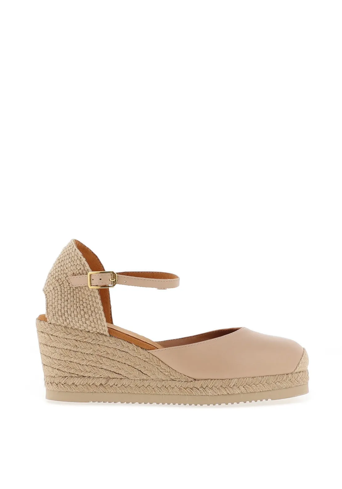 Unisa Caceres Espadrille Wedge Shoes, Skin