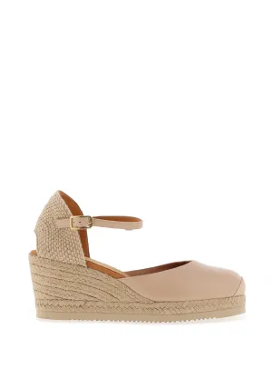Unisa Caceres Espadrille Wedge Shoes, Skin