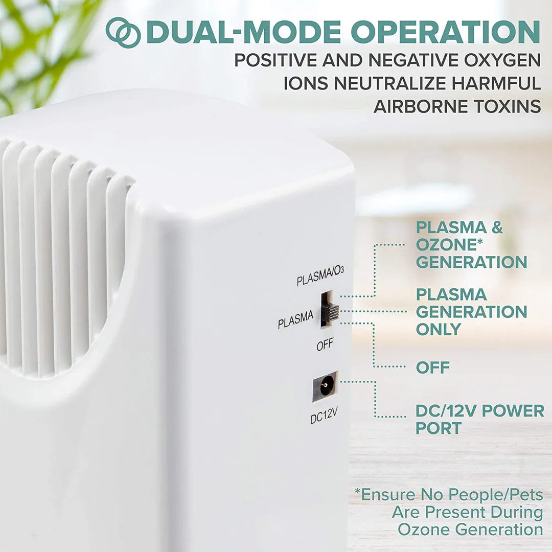 Vehicle Air Cleaner, Ozone and Plasma Generator, and Eradicator Ivation