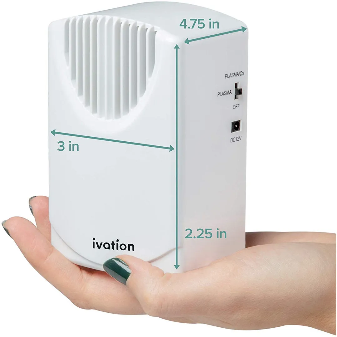 Vehicle Air Cleaner, Ozone and Plasma Generator, and Eradicator Ivation