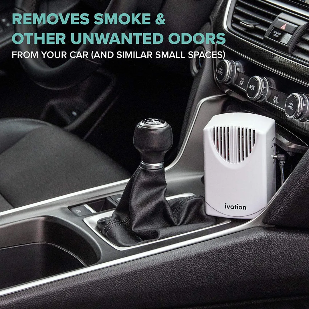 Vehicle Air Cleaner, Ozone and Plasma Generator, and Eradicator Ivation