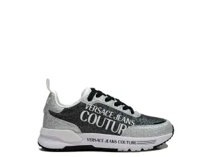 Versace Jeans Women's Black Mesh Sneaker 74VA3SA3 - 40% OFF