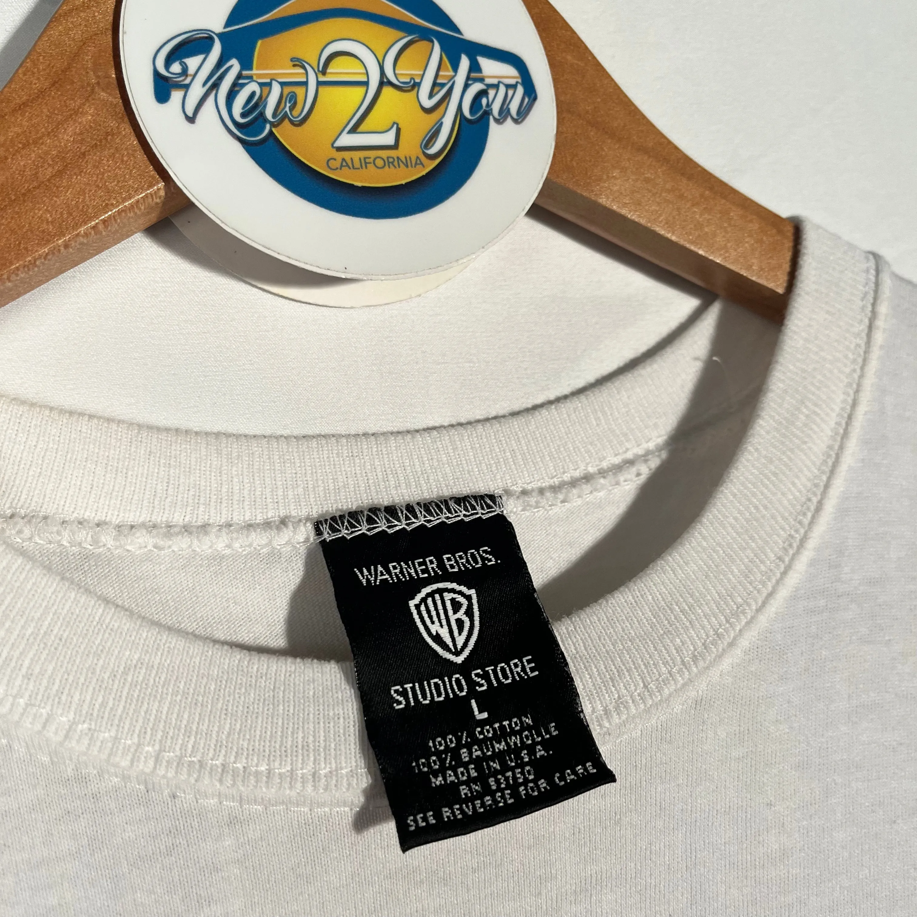 Vintage '96 Taz 'Love Slave' Warner Bros Graphic Tee - White