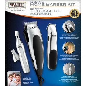 Wahl Signature Series 30 Piece Home Barber Kit! Includes Multi-cut Trimmer, Detailed Trimmer with self sharpening blades, Personal trimmer