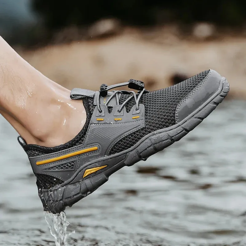 WalkFree Großformatige Herren Outdoor-Sneaker: Stil und Komfort vereint