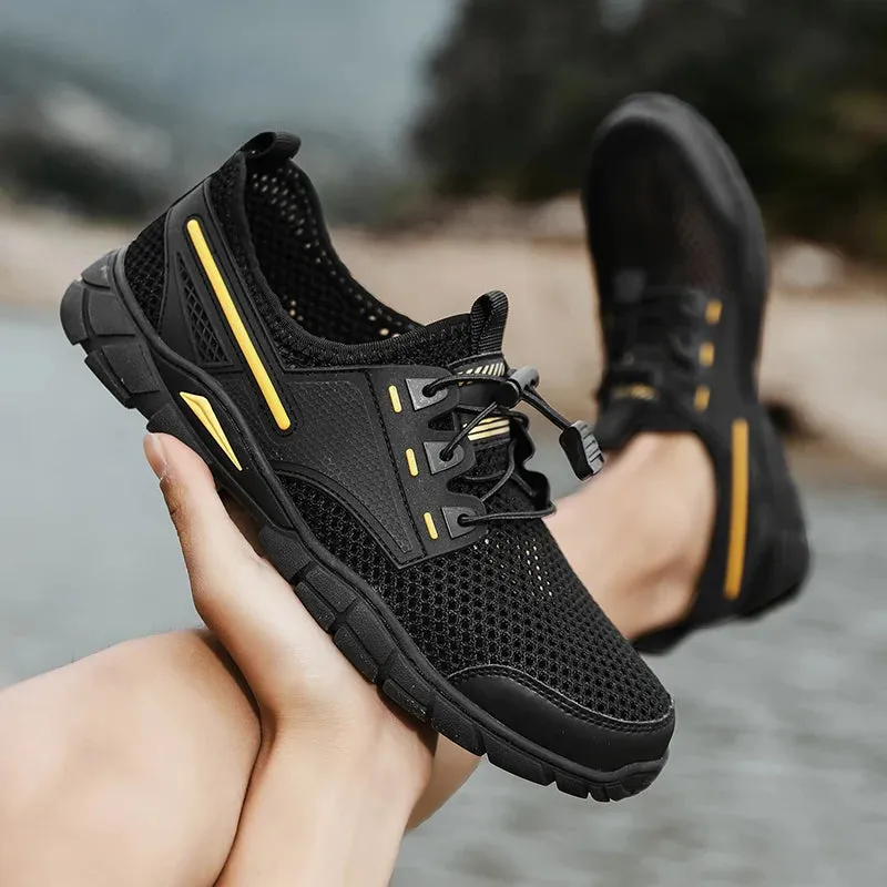 WalkFree Großformatige Herren Outdoor-Sneaker: Stil und Komfort vereint