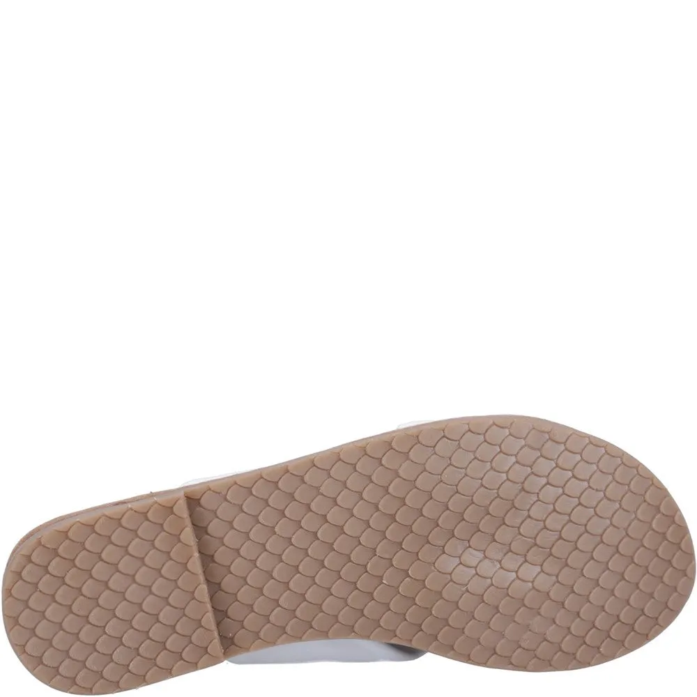 White Amy Wide Fit Sandals
