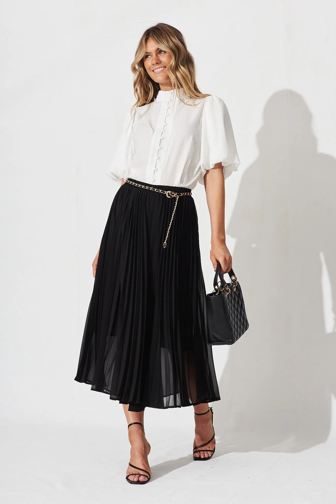 White Elegant Blouse