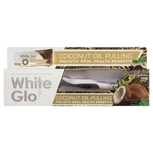 White Glo Coconut Oil Pulling Whitening Toothpaste