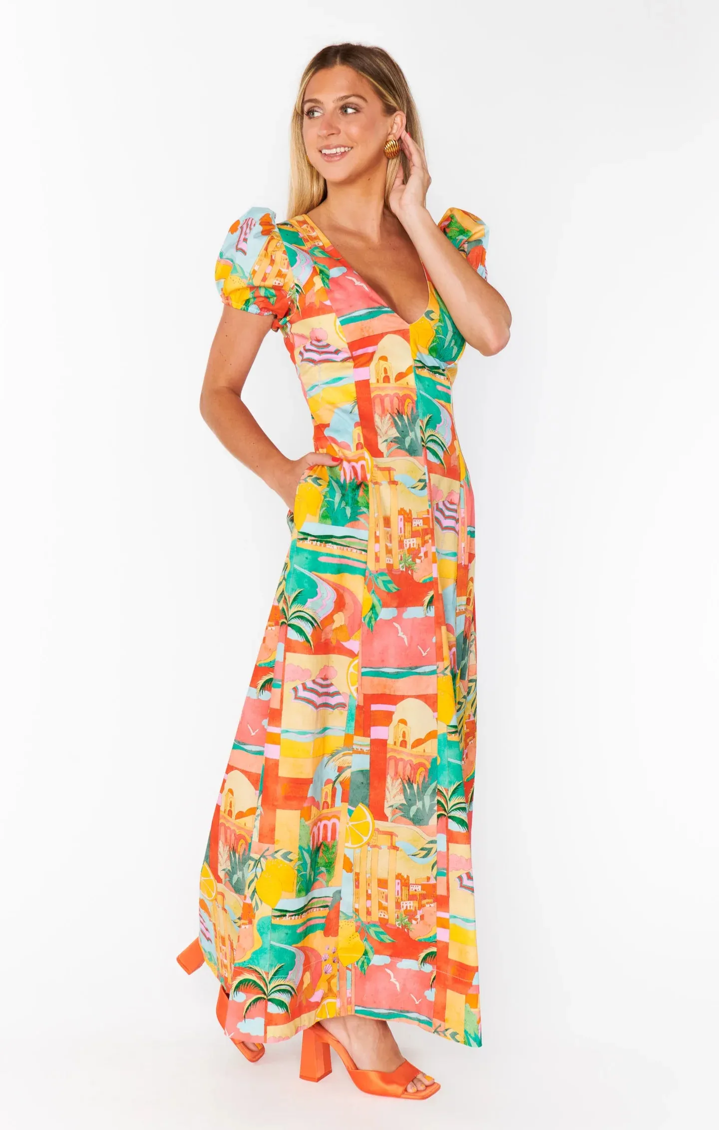 Winnie Maxi Dress Postcards From Italia | Show Me Your Mumu