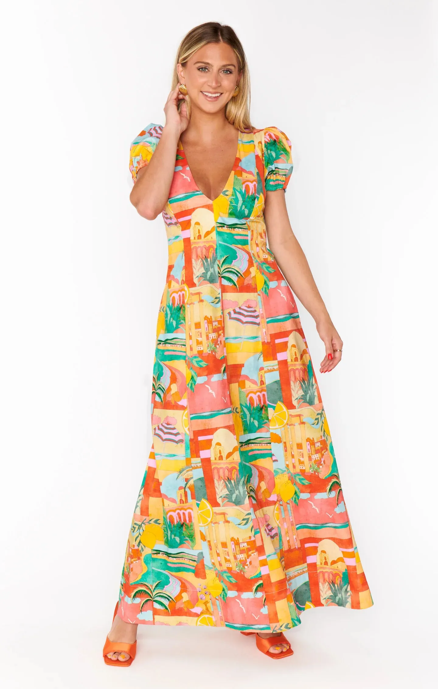 Winnie Maxi Dress Postcards From Italia | Show Me Your Mumu