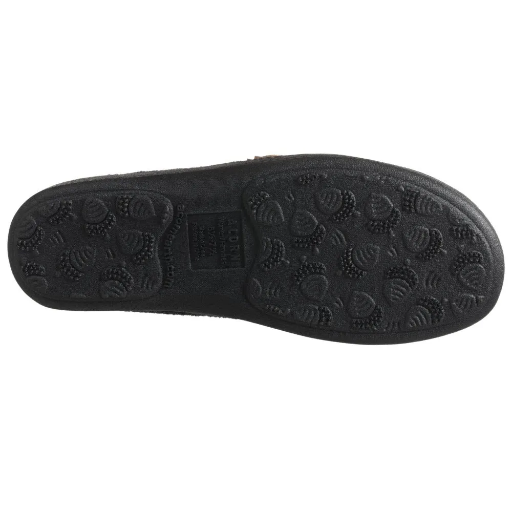 Women's Dara Clog Slippers w/Cloud Contour Cushion - Light Grey Button - A10151LBT