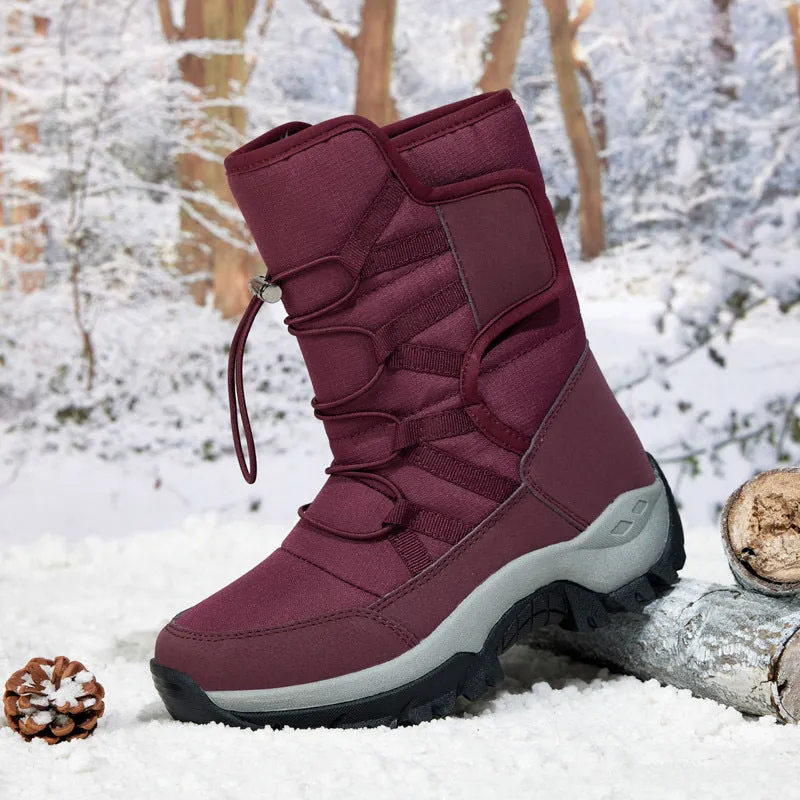 Women's Fashion Personality Plus Velvet Warm Shoes