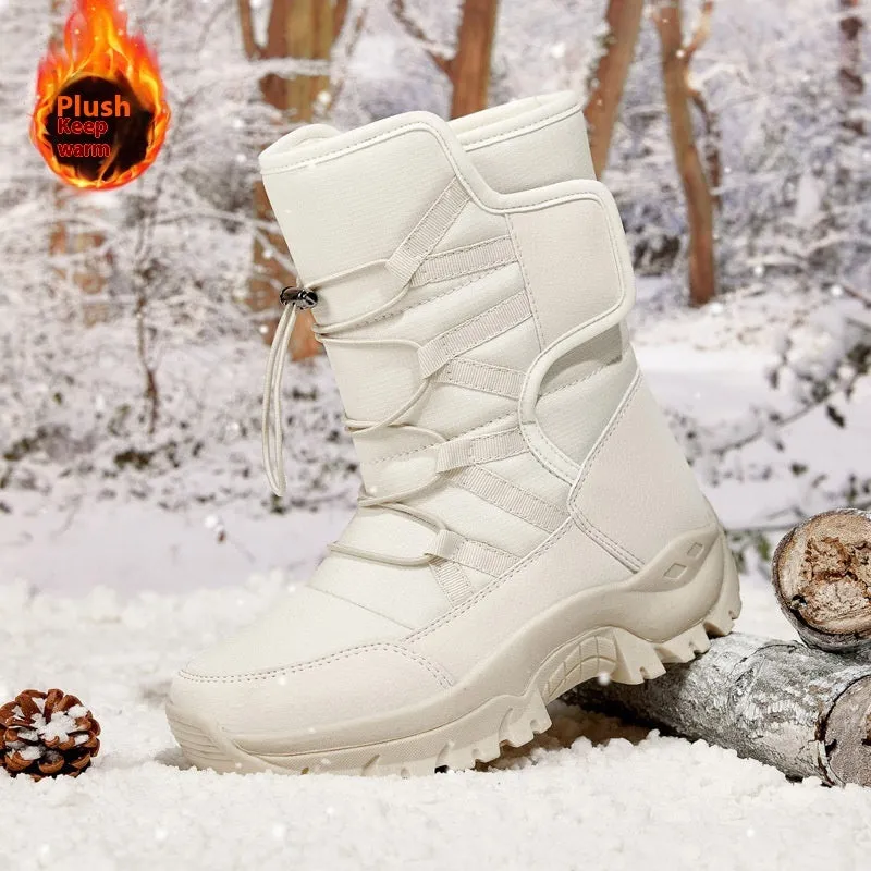 Women's Fashion Personality Plus Velvet Warm Shoes