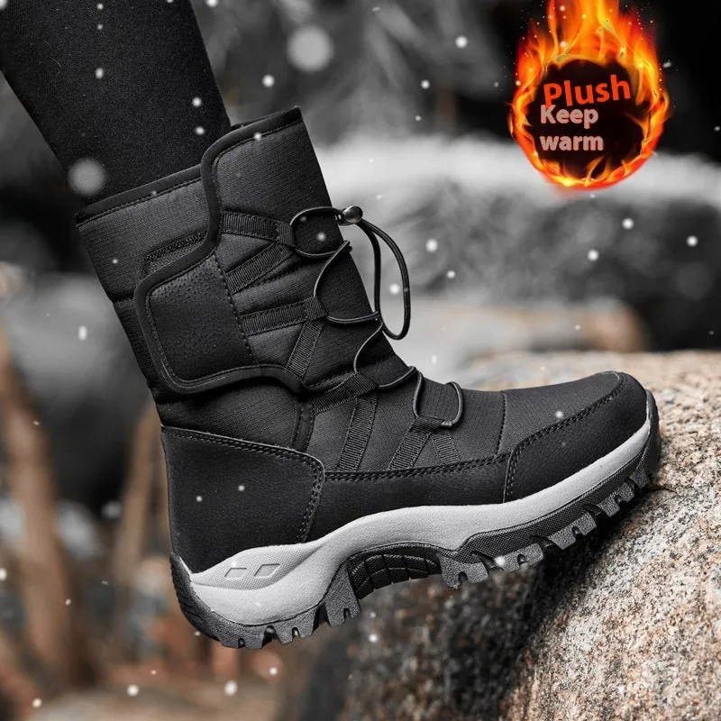 Women's Fashion Personality Plus Velvet Warm Shoes