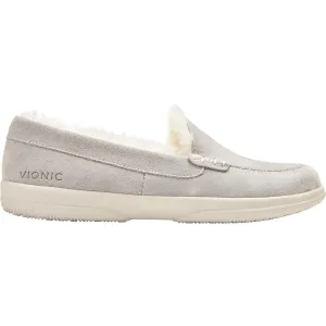 Women's Vionic Lynez Slippers Light Grey Suede