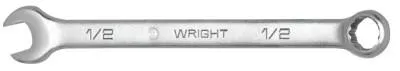 Wright Tool 12 Point Flat Stem Combination Wrenches, 3/8 in Opening, 6 in, 1112