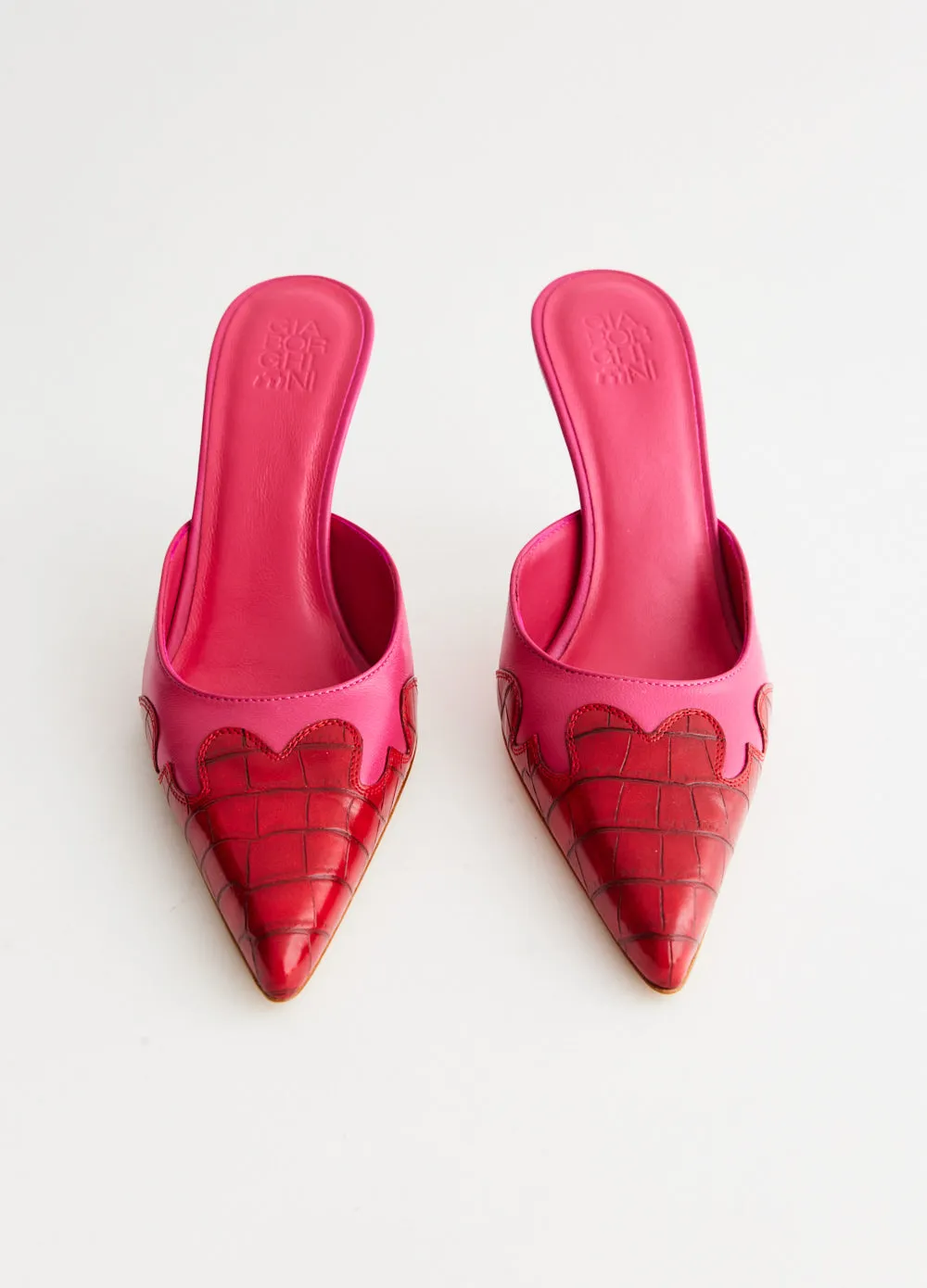 x Gia Borghini June Mules