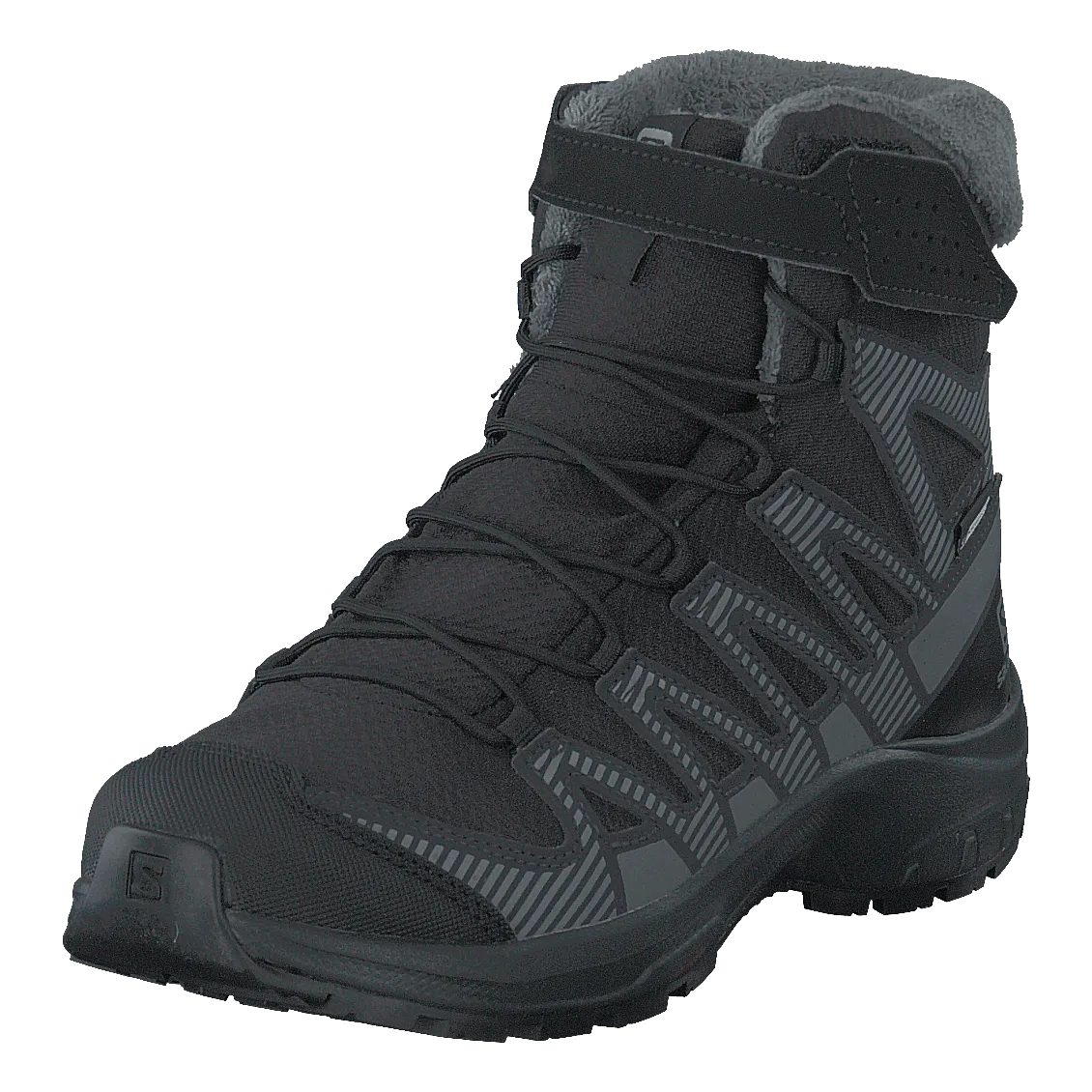 Xa Pro V8 Winter Cswp J Black/phantom/quiet Shade