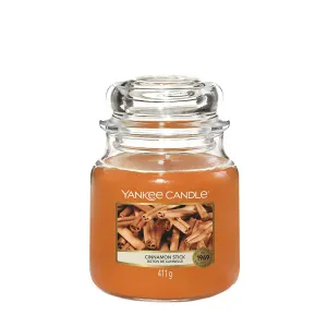 Yankee Candle Medium Jar Cinnamon Stick Classic 411g