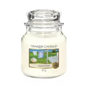 Yankee Candle Medium Jar Classic Clean Cotton 411g