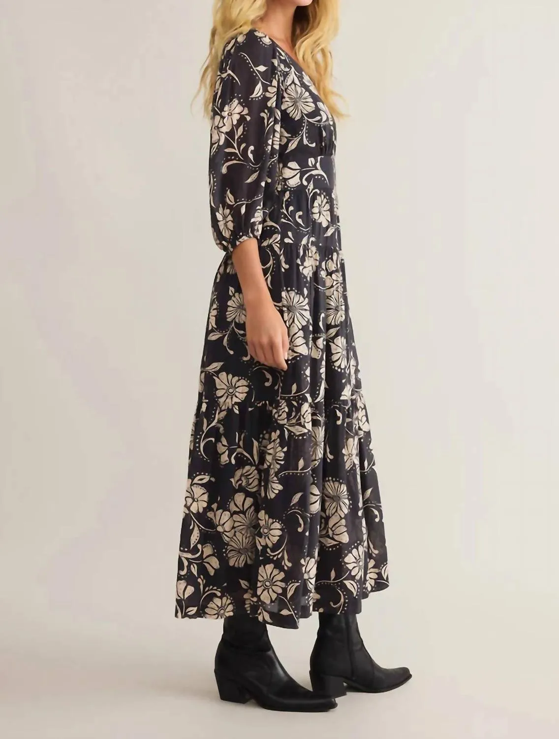 Z Supply - ADELINA ARI FLORAL MIDI DRESS