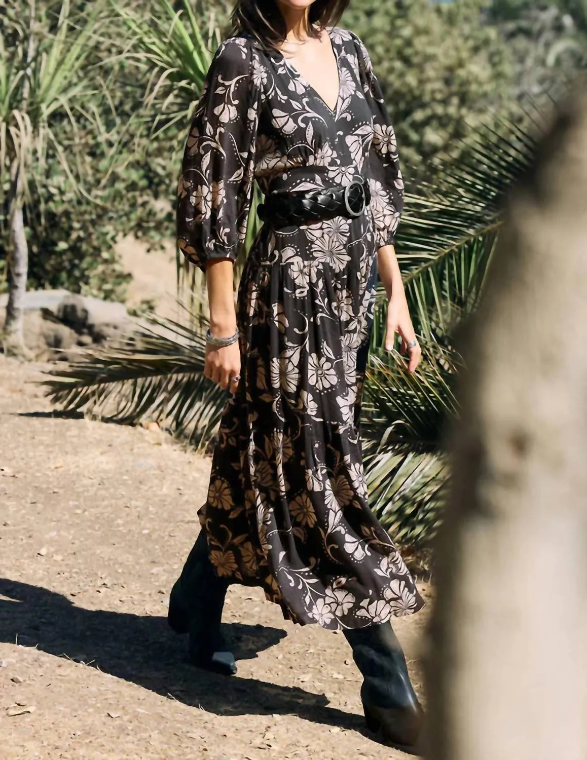 Z Supply - ADELINA ARI FLORAL MIDI DRESS